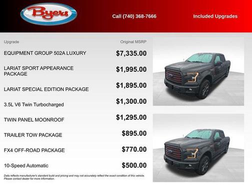 2017 Ford F-150 Lariat