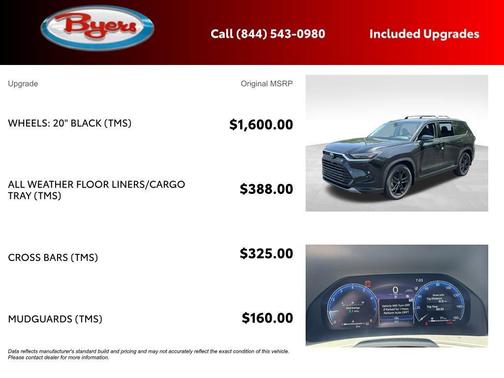 Midnight Black Metallic 2026 Toyota Grand Highlander Platinum