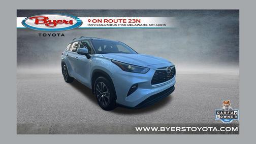 Wind Chill Pearl 2023 Toyota Highlander XLE