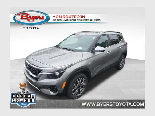 Steel Gray 2023 Kia Seltos EX