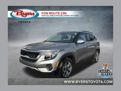 Steel Gray 2023 Kia Seltos EX