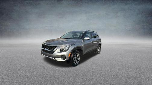 Steel Gray 2023 Kia Seltos EX