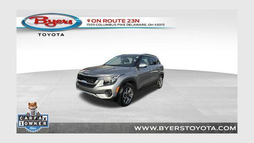 Steel Gray 2023 Kia Seltos EX