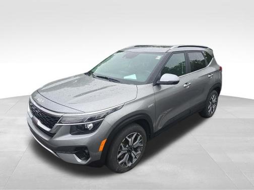 Steel Gray 2023 Kia Seltos EX