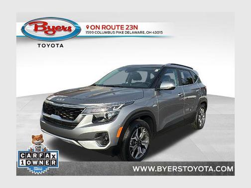 Steel Gray 2023 Kia Seltos EX