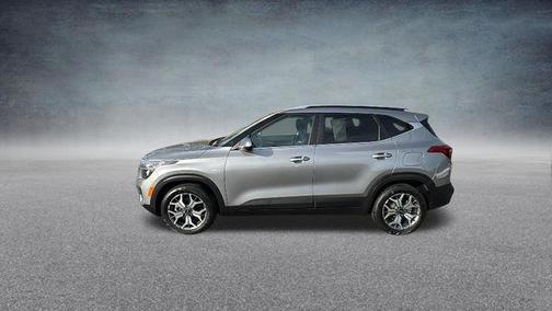 Steel Gray 2023 Kia Seltos EX