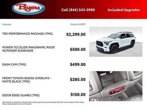 Ice Cap 2026 Toyota Sequoia TRD Pro