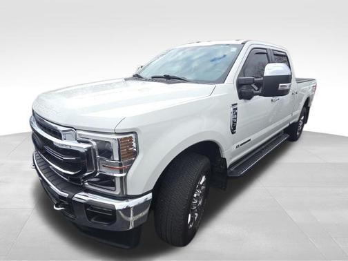 Star White Metallic Tri-Coat 2021 Ford F-250 Lariat