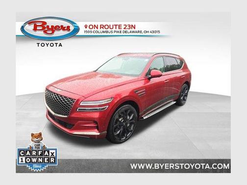 Mauna Red 2024 Genesis GV80 3.5T Prestige Signature