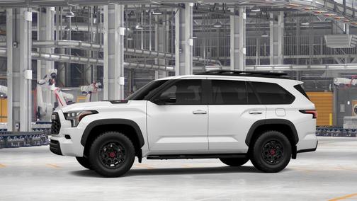 White 2026 Toyota Sequoia TRD Pro