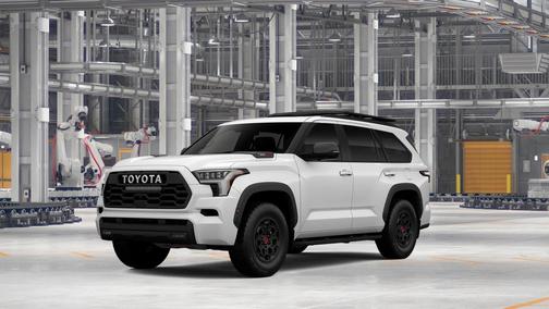White 2026 Toyota Sequoia TRD Pro