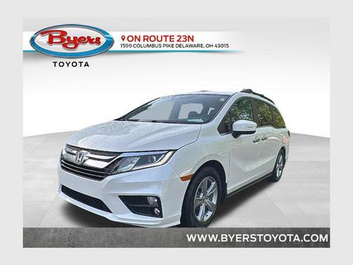 White Diamond Pearl 2018 Honda Odyssey EX-L