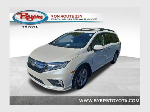 White Diamond Pearl 2018 Honda Odyssey EX-L
