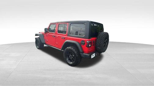 Firecracker Red Clearcoat 2025 Jeep Wrangler 4xe Willys