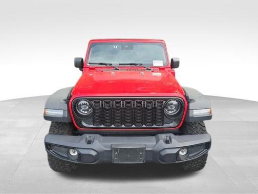 Firecracker Red Clearcoat 2025 Jeep Wrangler 4xe Willys