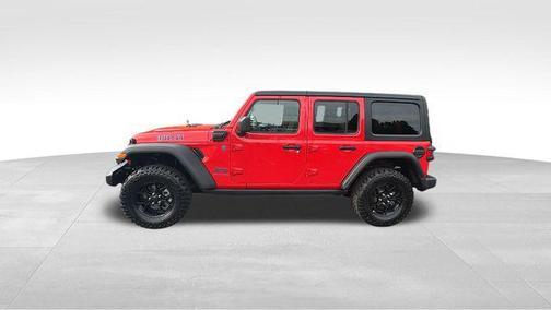 Firecracker Red Clearcoat 2025 Jeep Wrangler 4xe Willys