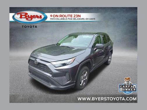 Magnetic Gray Metallic 2025 Toyota RAV4 Hybrid LE