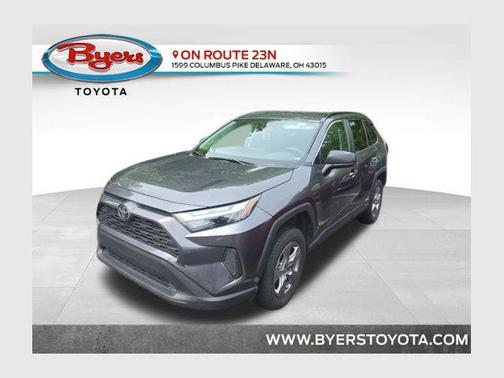Magnetic Gray Metallic 2025 Toyota RAV4 Hybrid LE