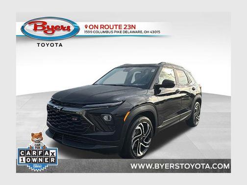 Mosaic Black Metallic 2024 Chevrolet Trailblazer RS