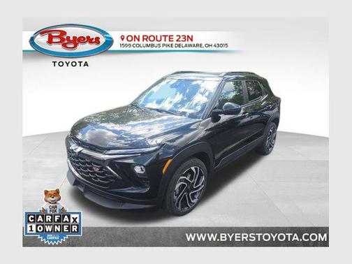 Mosaic Black Metallic 2024 Chevrolet Trailblazer RS