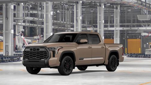 Brown 2026 Toyota Tundra Hybrid Platinum