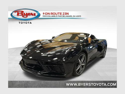 Black 2022 Chevrolet Corvette Stingray w/2LT