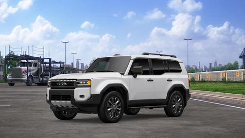 White 2027 Toyota Land Cruiser Base