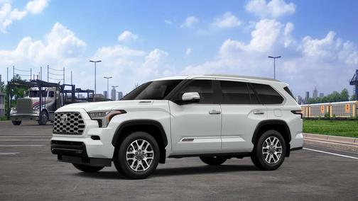 White 2026 Toyota Sequoia 1794 Edition