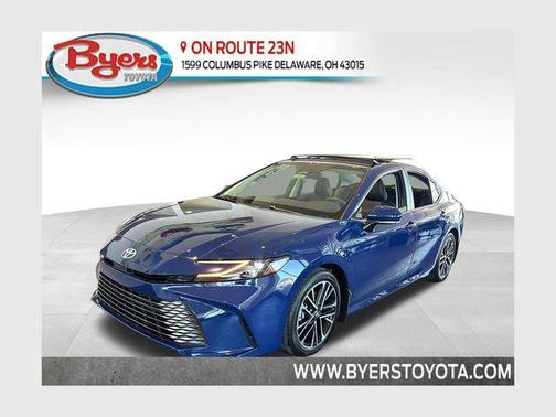 Blue 2026 Toyota Camry XLE
