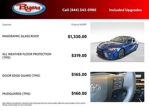 Blue 2026 Toyota Camry XLE