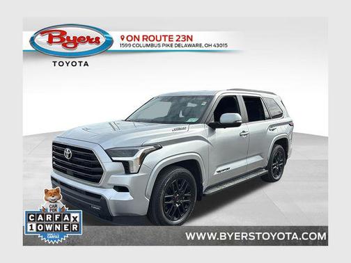 Celestial Silver Metallic 2025 Toyota Sequoia SR5