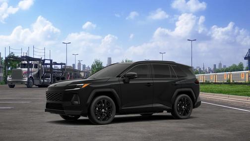 Midnight Black Metallic 2026 Toyota RAV4 Plug-In Hybrid SE