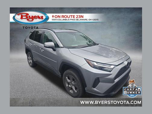 Silver Sky Metallic 2022 Toyota RAV4 XLE