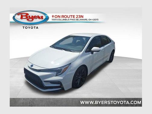 Ice Cap 2025 Toyota Corolla Hybrid SE