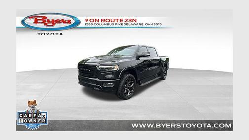 Diamond Black Crystal Pearlcoat 2022 RAM 1500 Limited