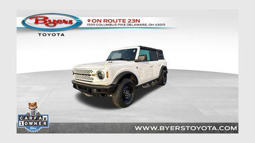 Oxford White 2021 Ford Bronco Black Diamond