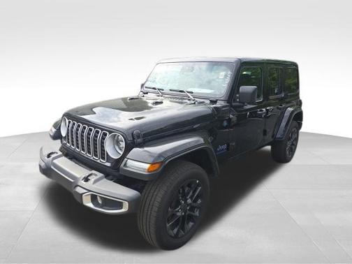 Black Clearcoat 2025 Jeep Wrangler 4xe Sahara