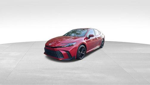 Supersonic Red 2025 Toyota Camry SE