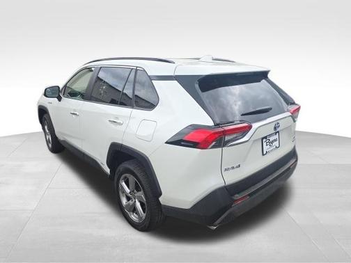 Blizzard Pearl 2021 Toyota RAV4 Hybrid Limited