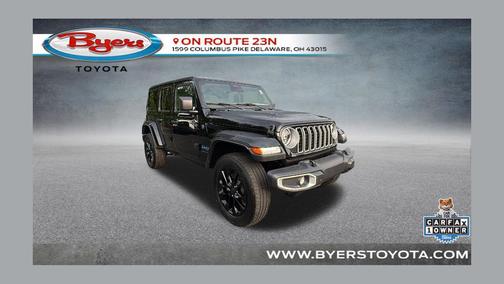 Black Clearcoat 2025 Jeep Wrangler 4xe Sahara