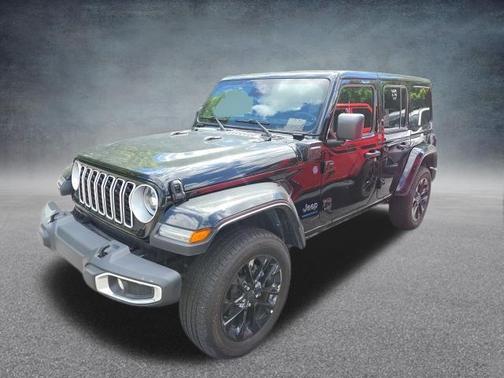 Black Clearcoat 2025 Jeep Wrangler 4xe Sahara
