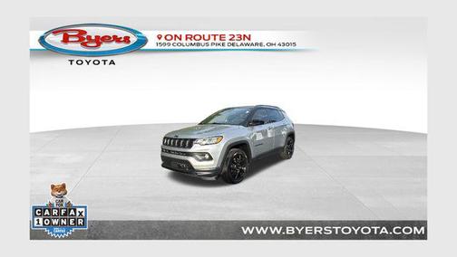 Billet Silver Metallic Clearcoat 2023 Jeep Compass Latitude
