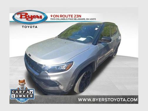 Billet Silver Metallic Clearcoat 2023 Jeep Compass Latitude