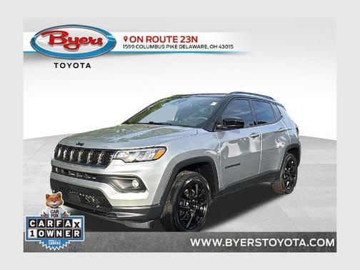 Billet Silver Metallic Clearcoat 2023 Jeep Compass Latitude