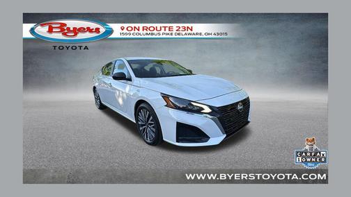Glacier White 2025 Nissan Altima 2.5 SV
