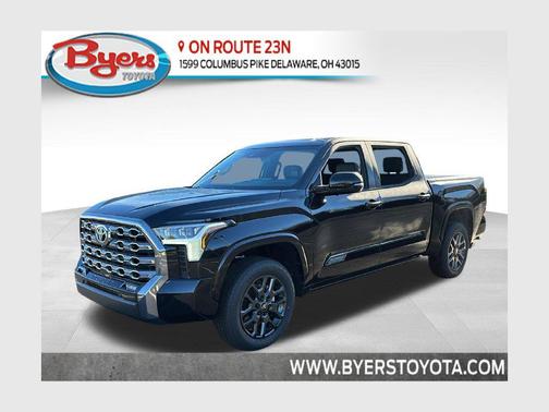 Midnight Black Metallic 2026 Toyota Tundra Platinum