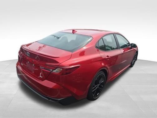 Supersonic Red 2025 Toyota Camry SE