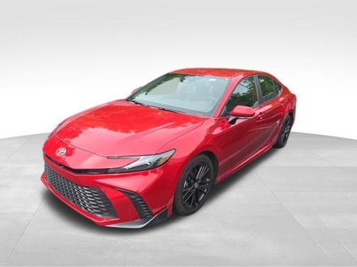 Supersonic Red 2025 Toyota Camry SE