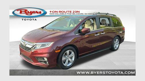 Deep Scarlet Pearl 2020 Honda Odyssey EX-L