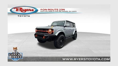 Iconic Silver Metallic 2023 Ford Bronco Outer Banks